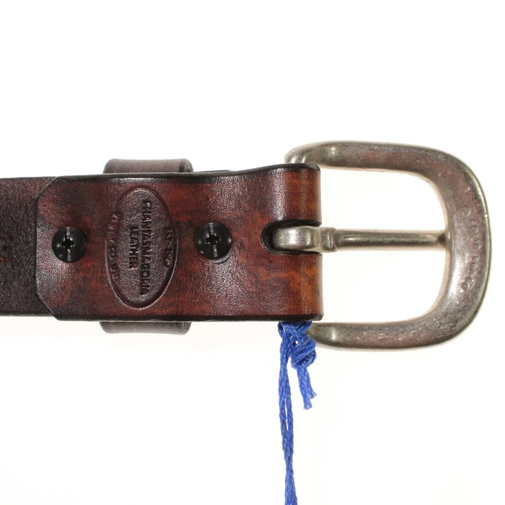 Phantasmagoria NWT Classic Belt Size 42 US in Brown Leather